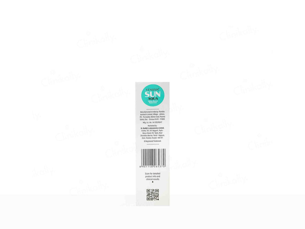 Venusia Sun Aqua Water Based Sunscreen SPF 65+ PA++++