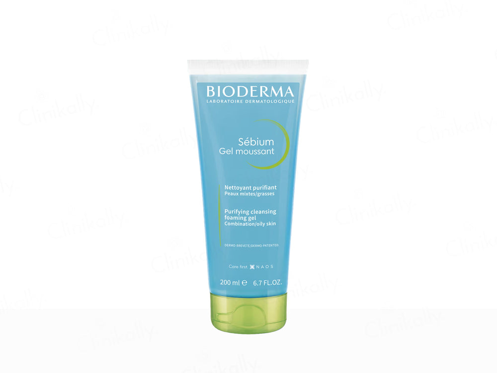 Bioderma Sebium Gel Moussant Purifying Cleansing Foaming Gel test2