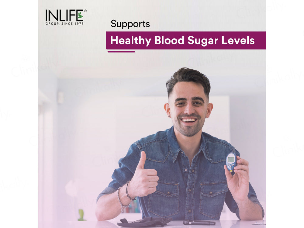Inlife Alpha Lipoic Acid 300mg Antioxidant Nutraceutical Vegetarian Capsule