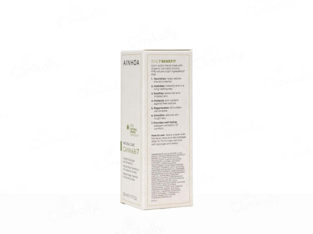 Ainhoa Cannabi 7 Benefit Facial Mask with Cannabis Oil