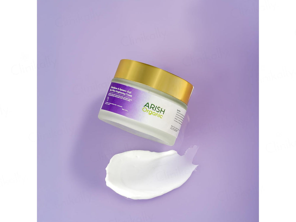 Arish Organic Glutathione & Japanese Koji Rice Water Brightening Cream