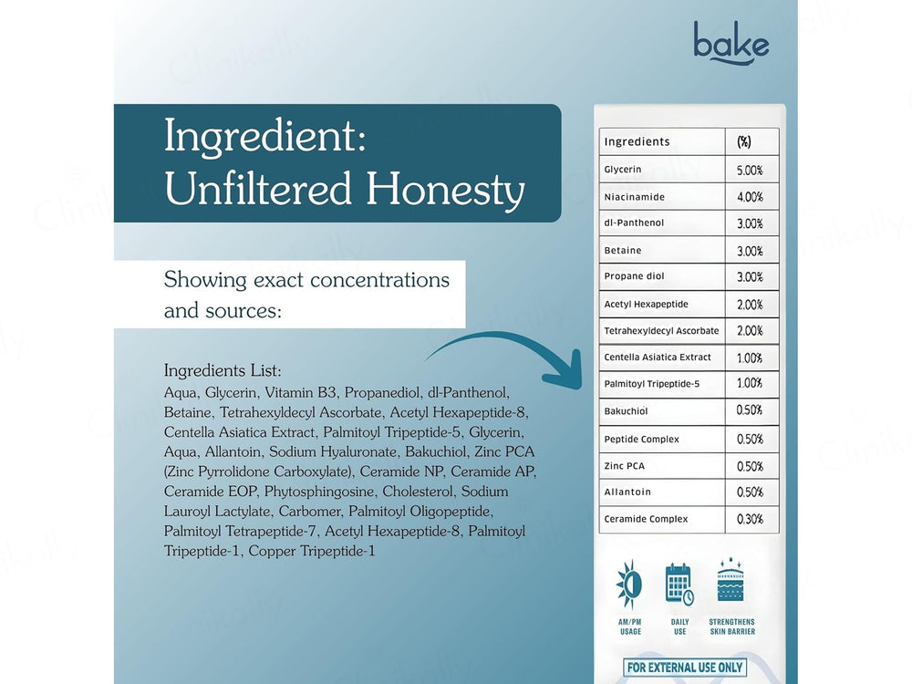 BAKE Wrinkle Erase Anti-Wrinkle, Firming & Skin Barrier Serum