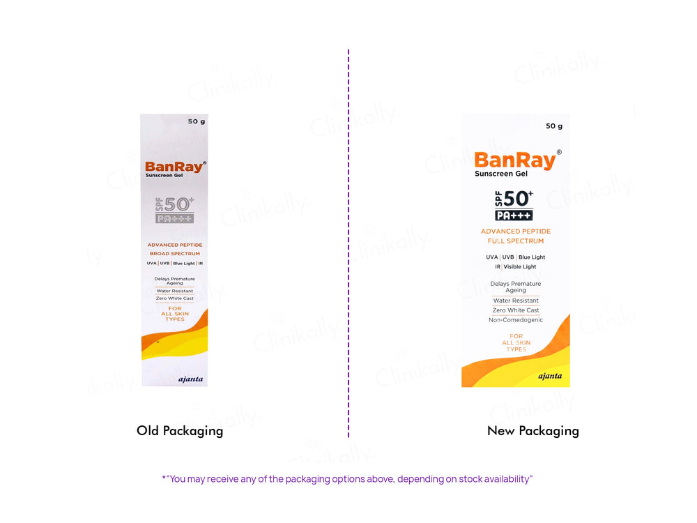 Banray Advanced Peptide Sunscreen Gel SPF 50+ PA+++