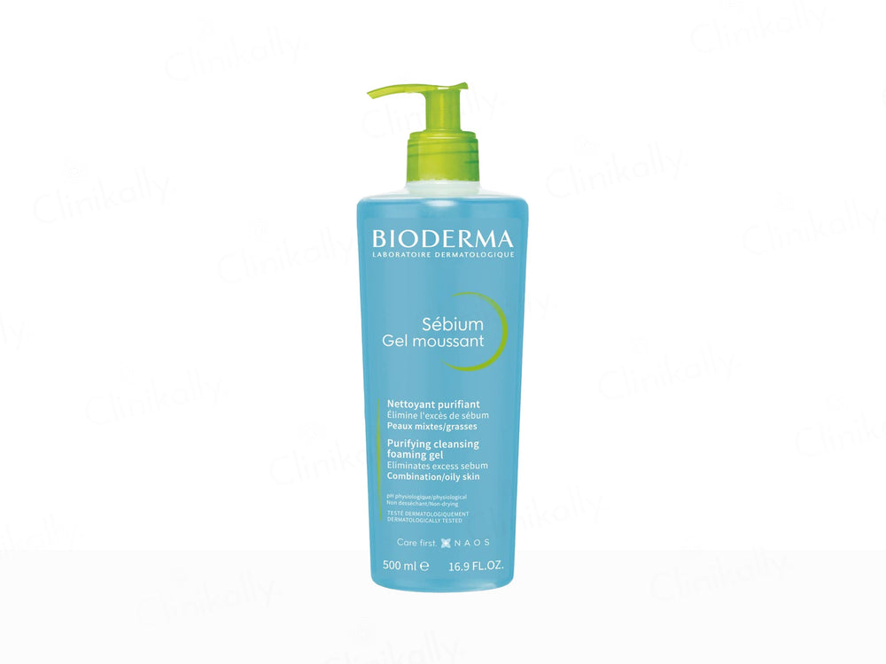 Bioderma Sebium Gel Moussant Purifying Cleansing Foaming Gel test2