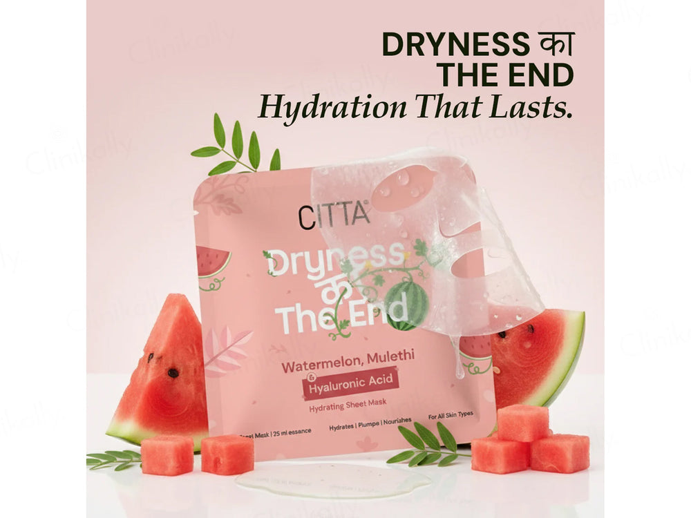 CITTA Dryness Ka The End Hydrating Face Sheet Mask