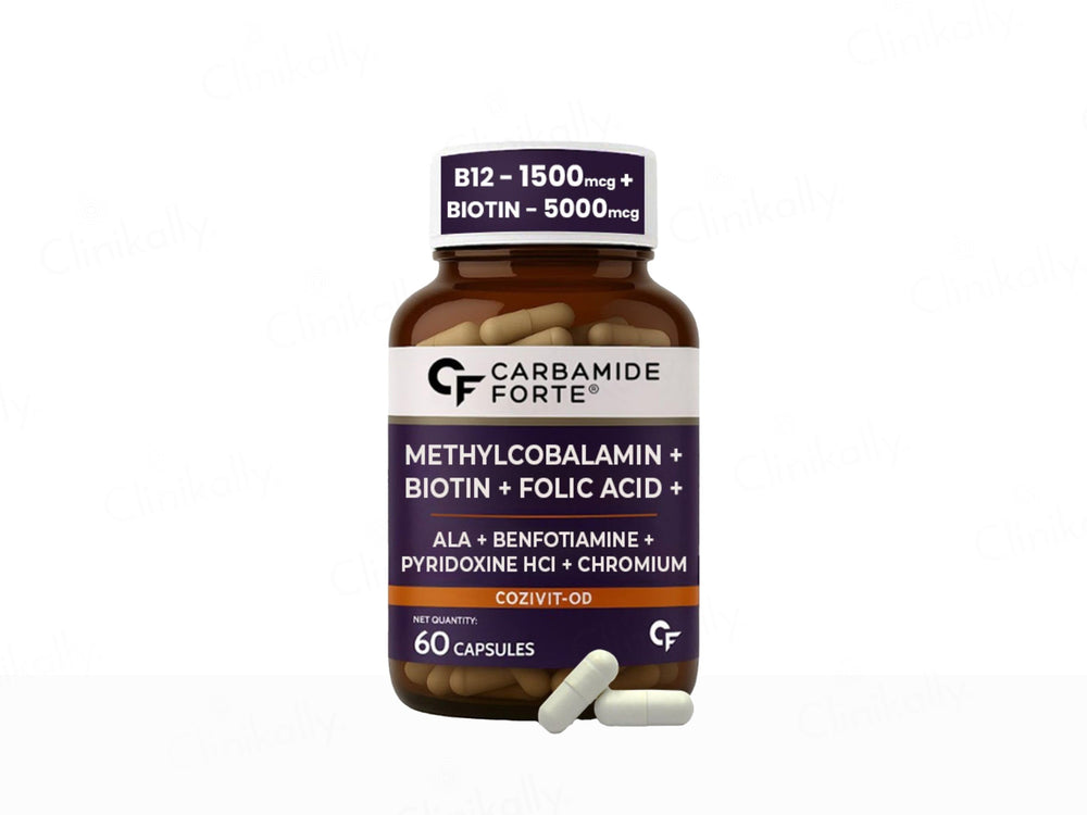 Carbamide Forte Methylcobalamin + Biotin + Alpha Lipoic Acid + Folic Acid Capsule