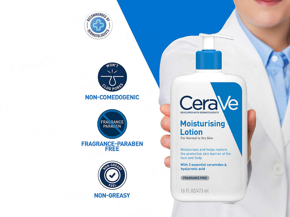 CeraVe Moisturising Lotion For Normal To Dry Skin
