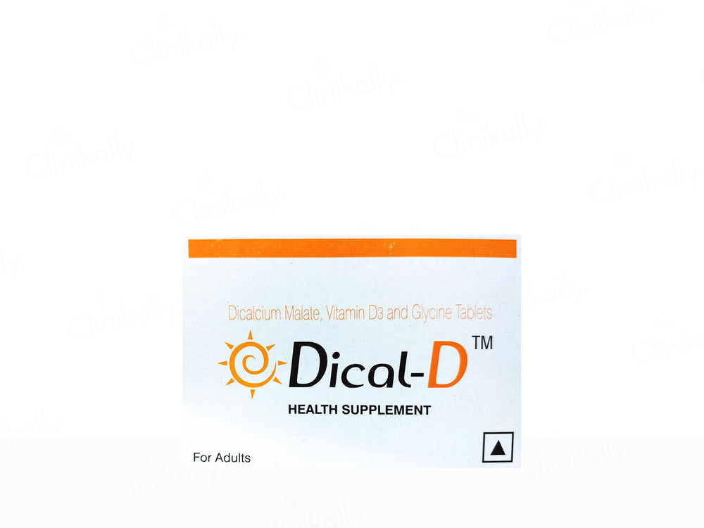 Dical-D Health Supplement Tablet