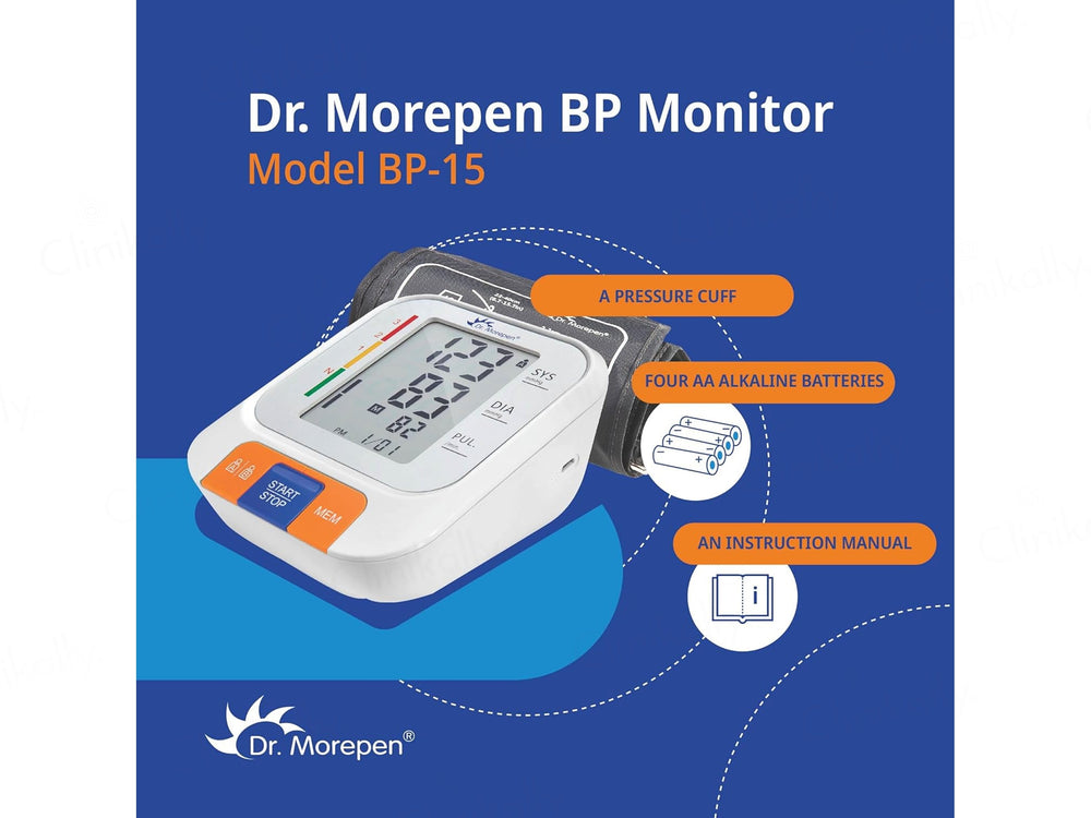 Dr. Morepen BP-15 Blood Pressure Monitor