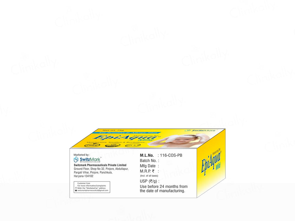 Epiaqua Mild Moisturizing Bar For Sensitive & Allergic Skin