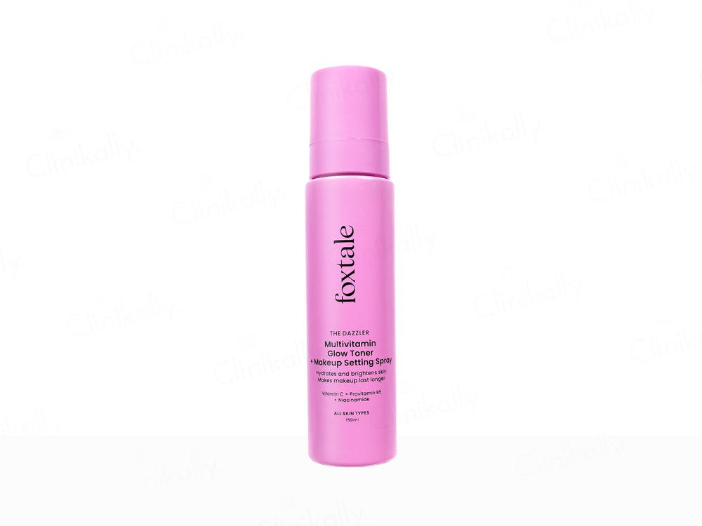 Foxtale Multivitamin Glow Toner + Makeup Setting Spray