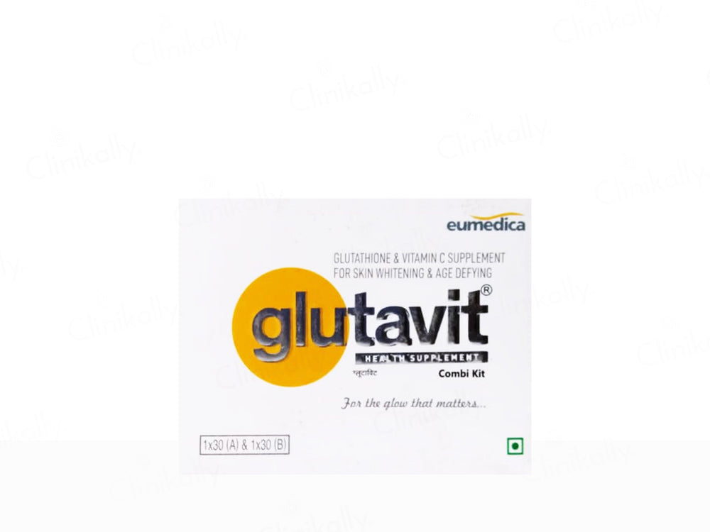 Glutavit Skin Whitening & Age Defying Health Supplement Combo Kit