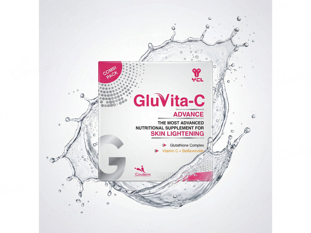 Gluvita-C Advance Skin Lightening Nutritional Supplement Kit