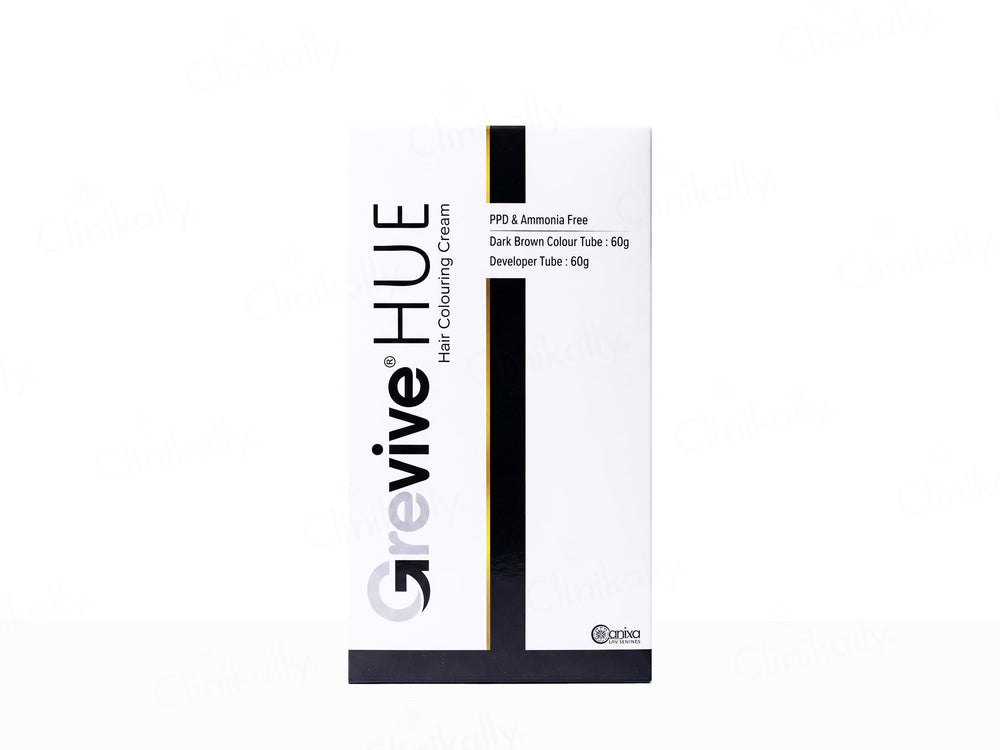 Grevive Hue Hair Colouring Cream (Dark Brown)