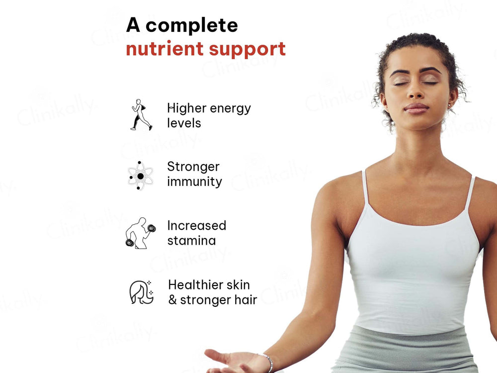 HK Vitals Multivitamin With Soya-Isoflavones, Lycopene & Ginseng Extract Tablet For Women