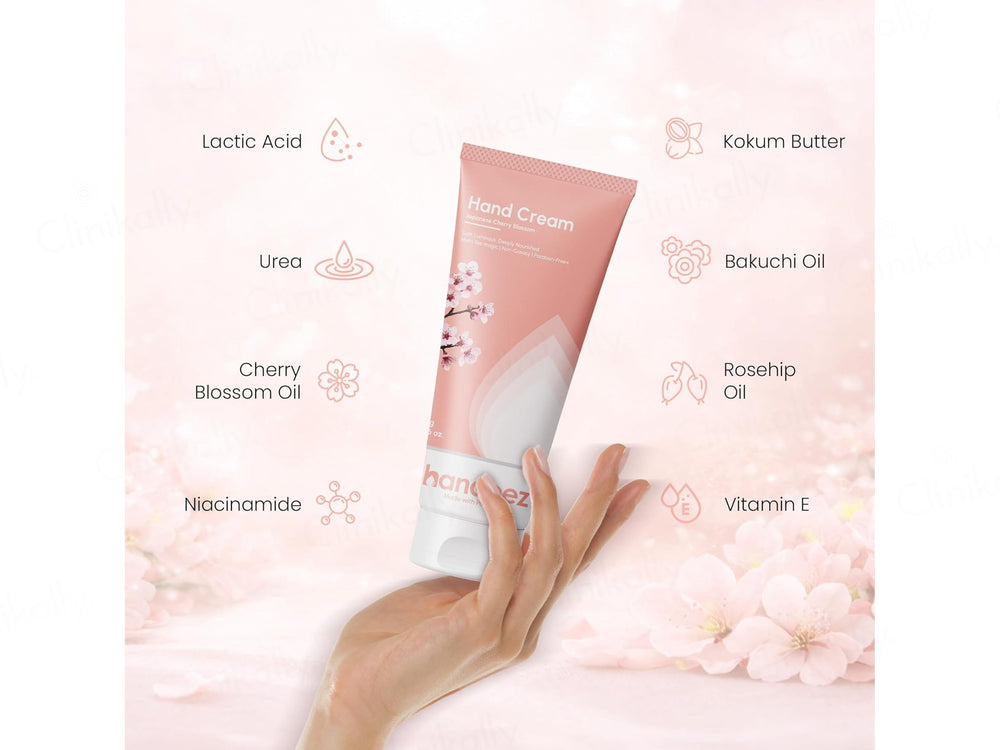 Handeez Japanese Cherry Blossom Hand Moisturiser Cream