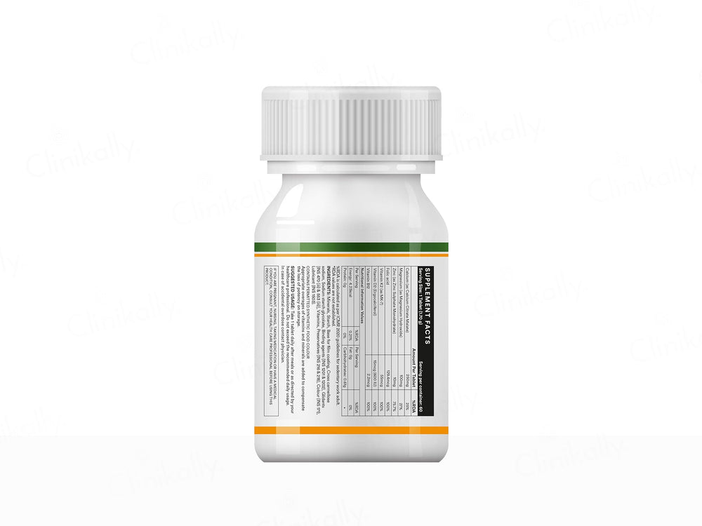 Inlife Bonelife Plus Calcium, Zinc, Magnesium, Vitamin D2 + K2 Tablet