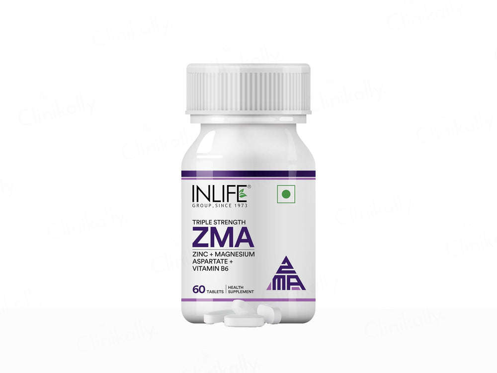 Inlife Triple Strength ZMA Health Supplement Tablet