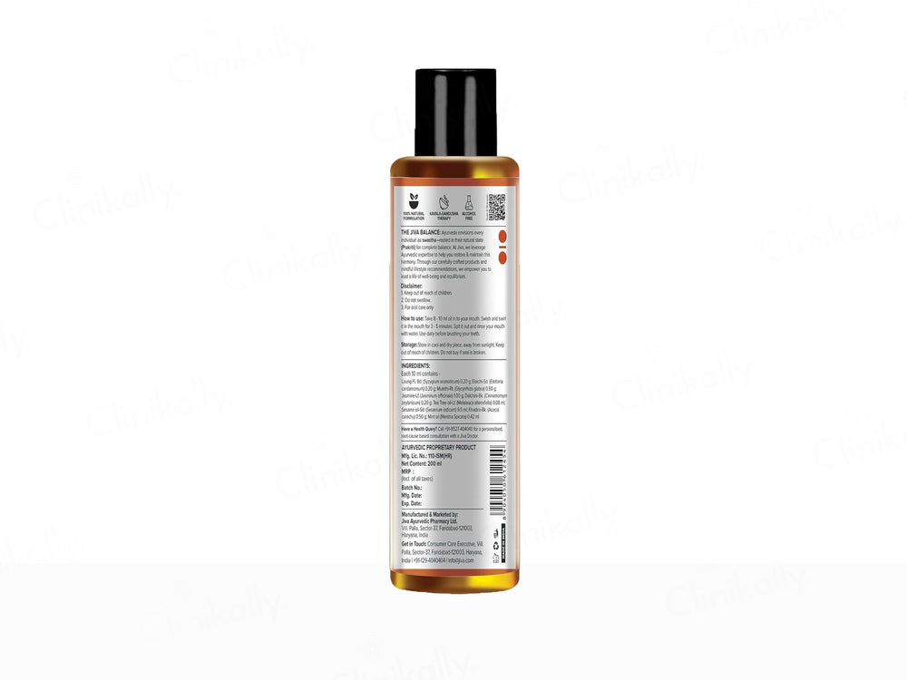 Jiva Ayurveda Oil Pulling Oral Care Oil
