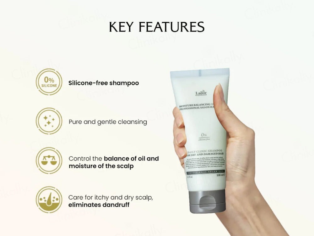 Lador Moisture Balancing Daily Clinic Shampoo For Dry & Damaged Hair