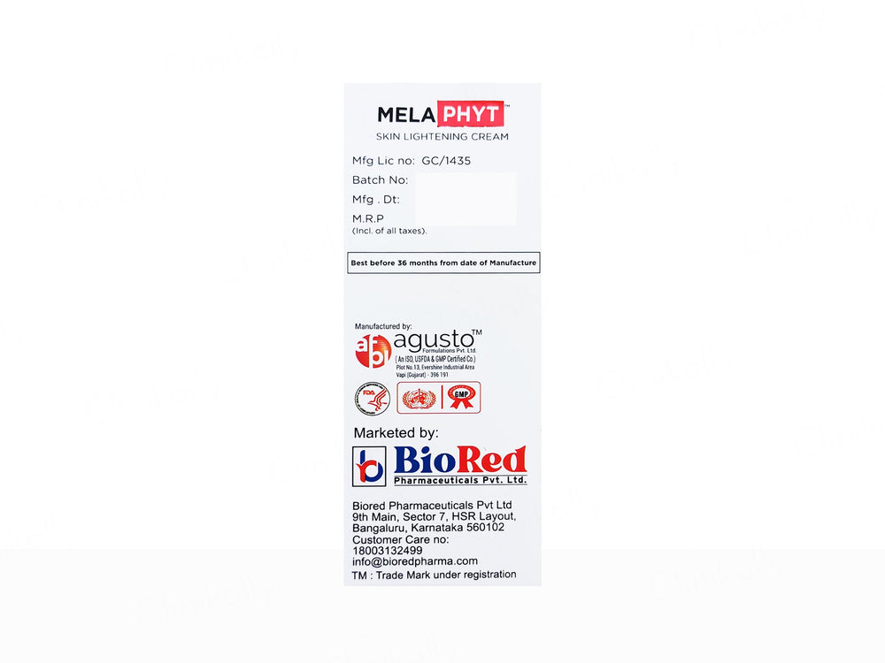 Melaphyt Skin Lightening Cream