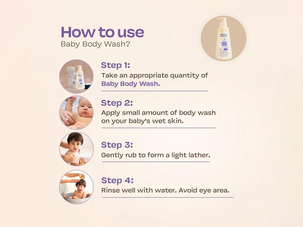 Maate Beetroot and Manjistha Baby Body Wash For Radiant & Healthy Skin