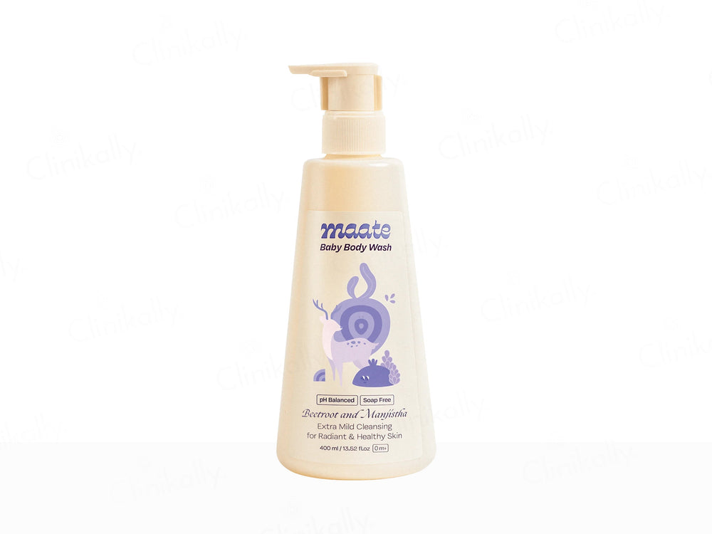 Maate Beetroot and Manjistha Baby Body Wash For Radiant & Healthy Skin