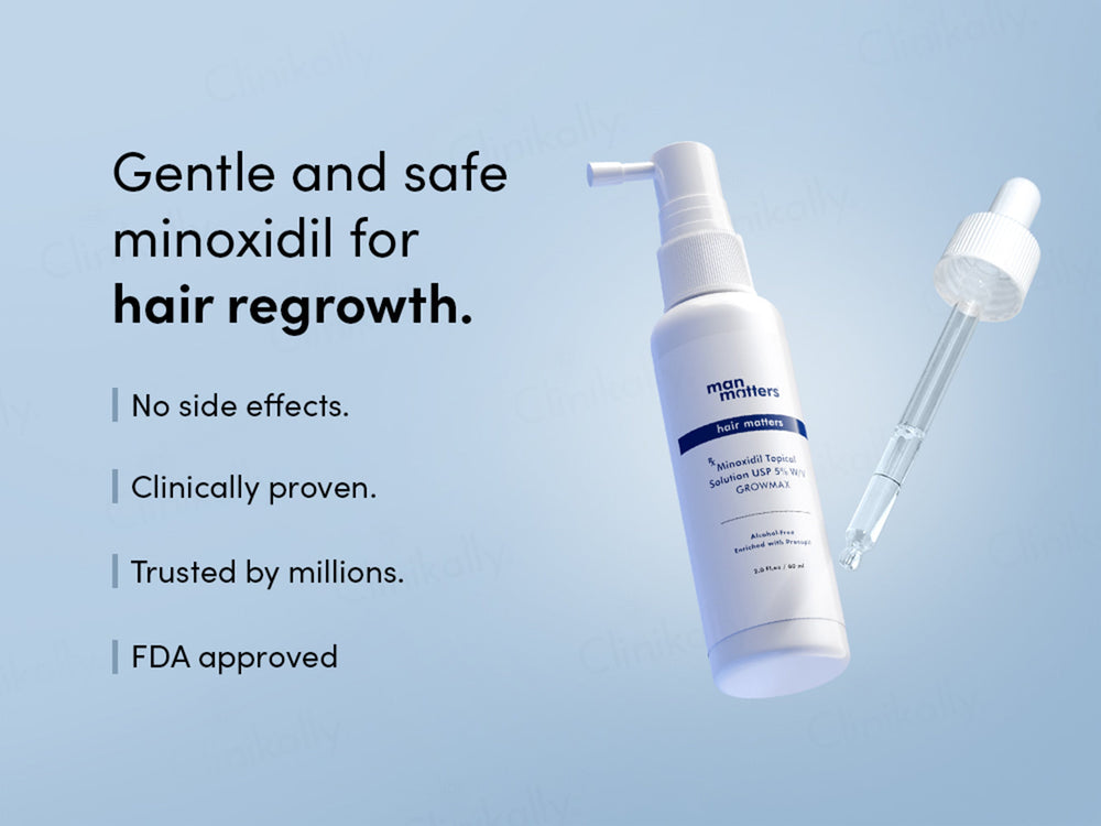 Man Matters Growmax 5% Hair Topical Solution