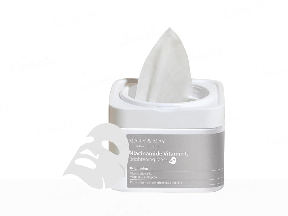 Mary&May Niacinamide Vitamin C Brightening Daily Sheet Mask