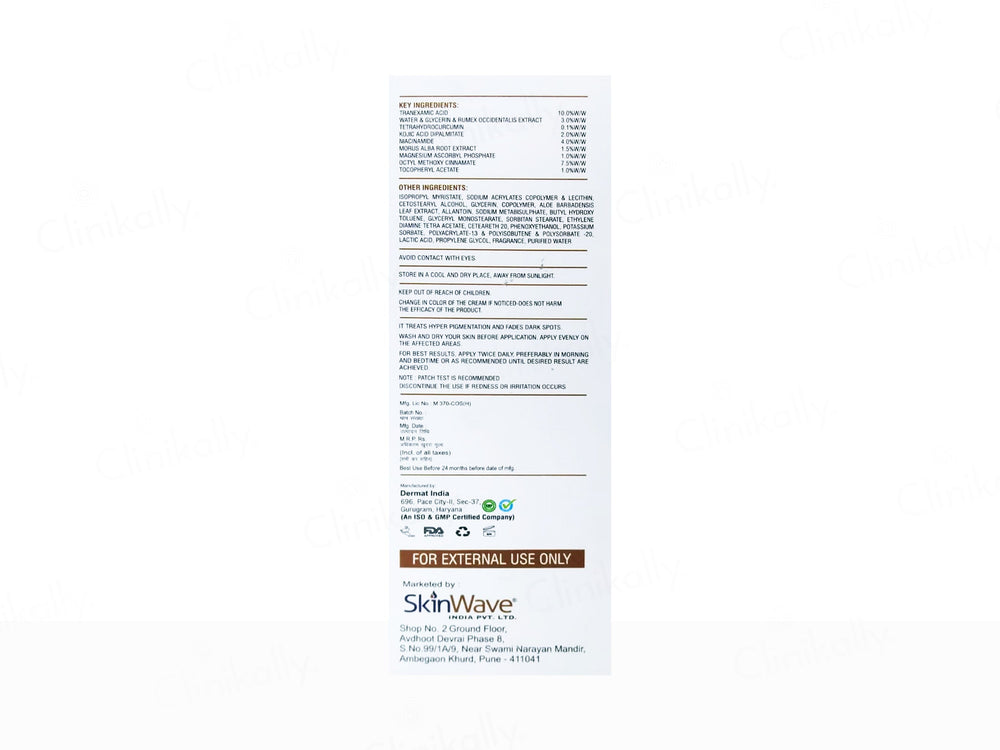 Melablast Depigmenting Cream