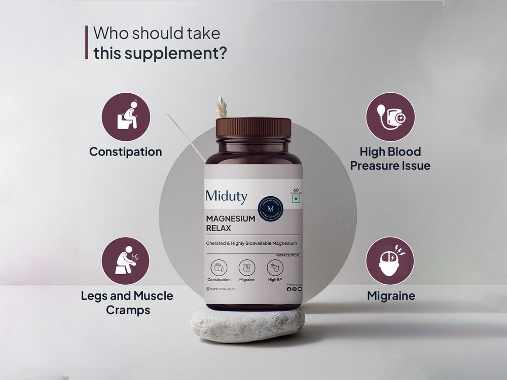 Miduty Constipation Supplement Bundle