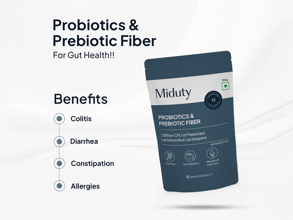 Miduty Constipation Supplement Bundle