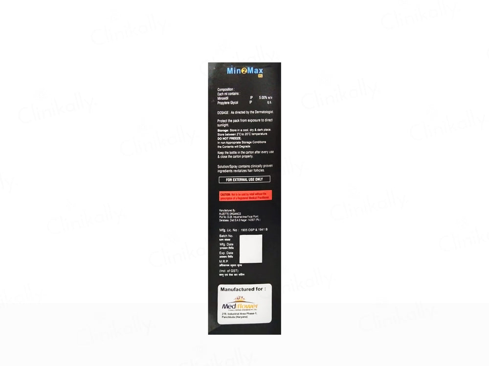 Min2Max 5% Topical Solution