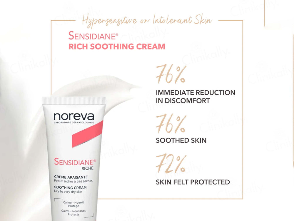 Noreva Sensidiane Riche Soothing Cream For Dry To Very Dry Skin