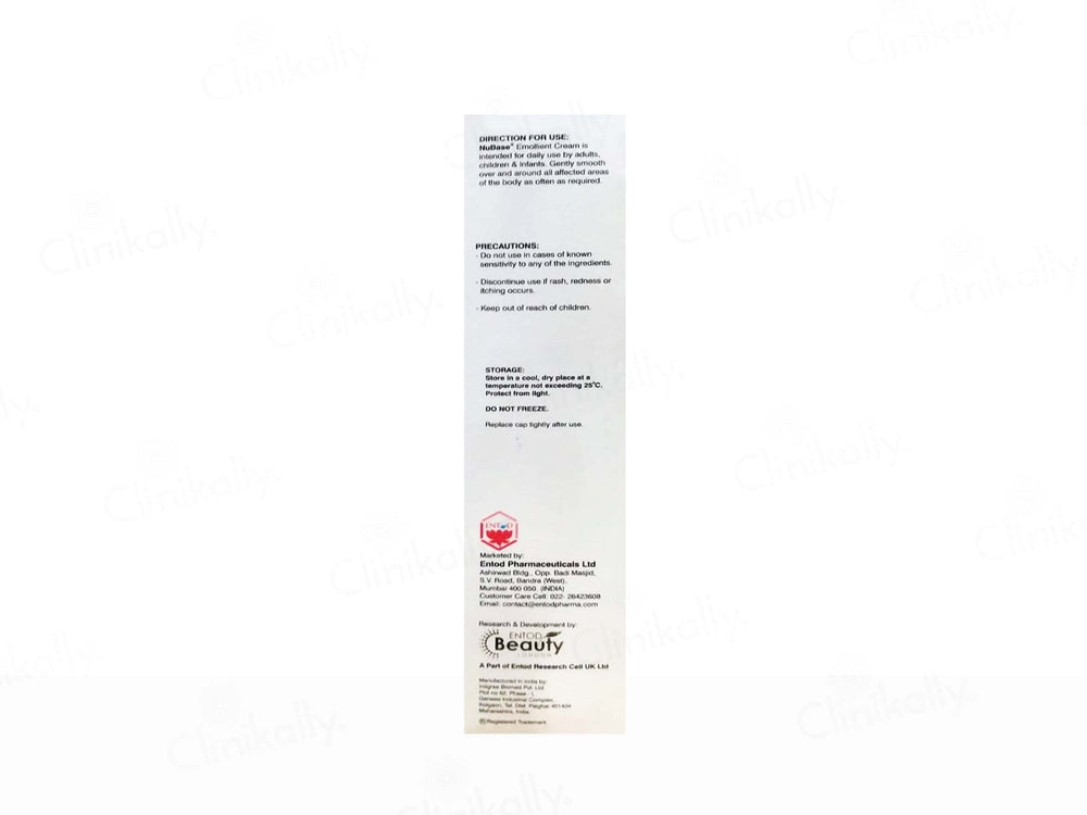 NuBase Moisturising Emollient Cream For Dry Skin