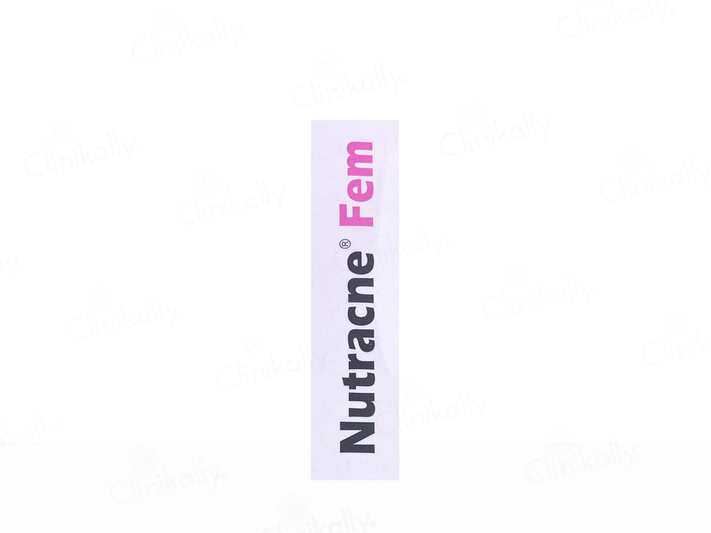 Nutracne Fem Nutritional Clear Skin Supplement For Women