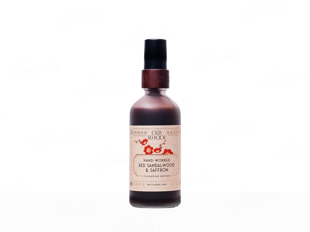 Old School Hand-Worked Red Sandalwood & Saffron Cleansing Nectar