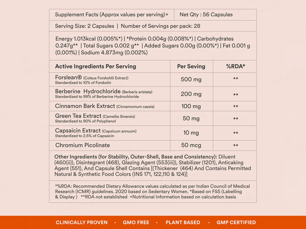 Origins Nutra Metabolism Booster Nutraceutical Veg Capsule