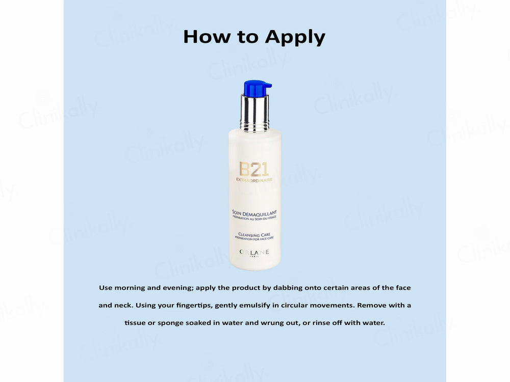 Orlane Paris B21 Extraordinaire Face Cleansing Care