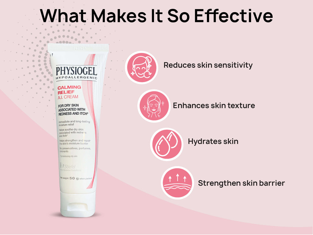 Physiogel Hypoallergenic Calming Relief A.I. Cream