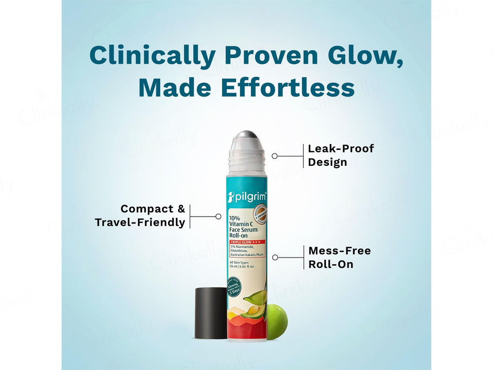 Pilgrim 10% Vitamin C Face Serum Roll-On