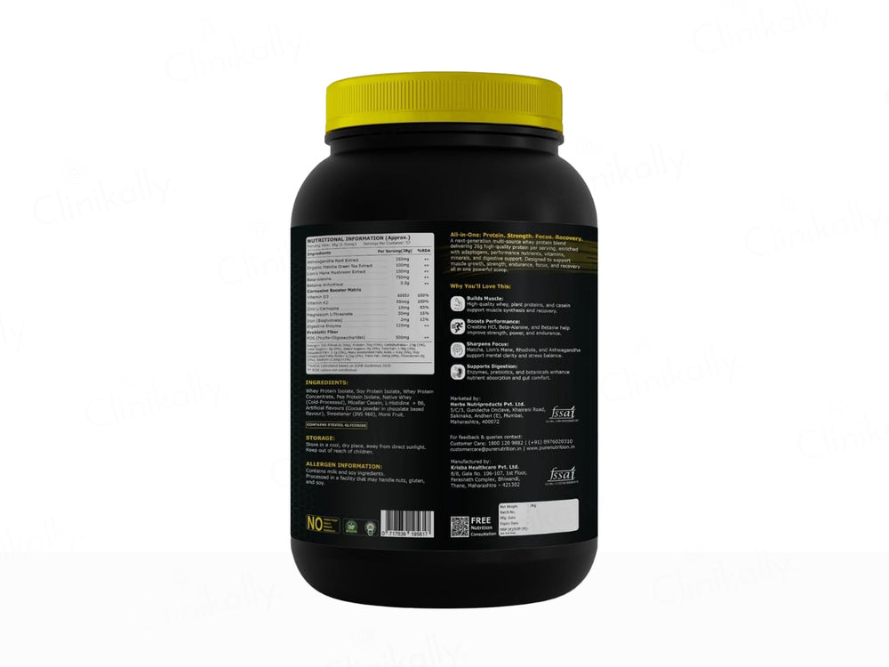 Pure Nutrition NXTShift All In One Whey Blend Powder