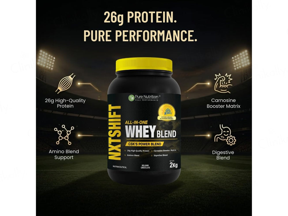 Pure Nutrition NXTShift All In One Whey Blend Powder