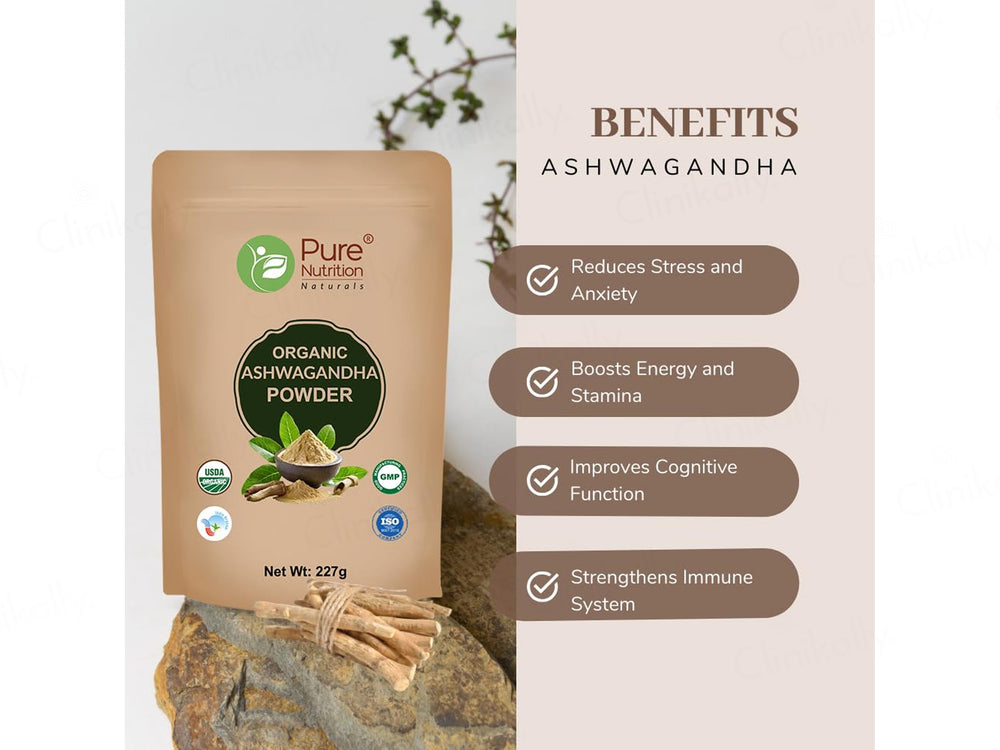Pure Nutrition Organic Ashwagandha Powder