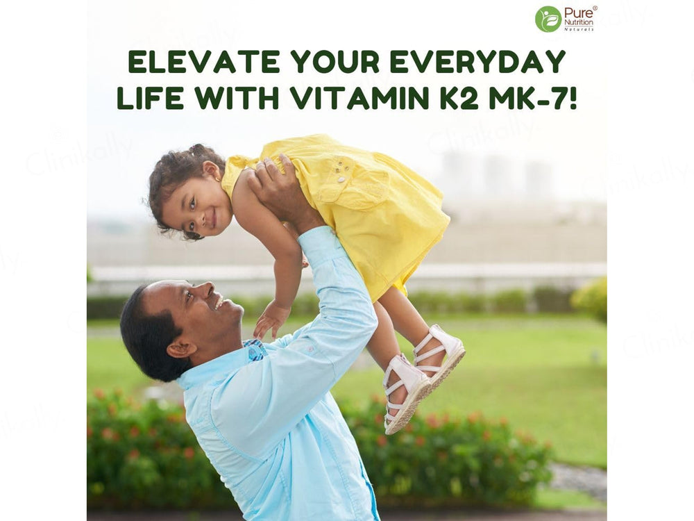Pure Nutrition Vitamin K2 MK-7 Veg Tablet