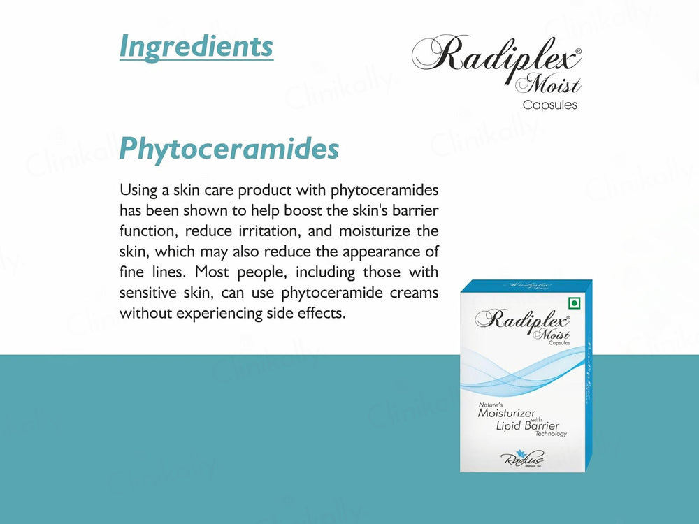 Radiplex Moist Skin Moisturising Capsule