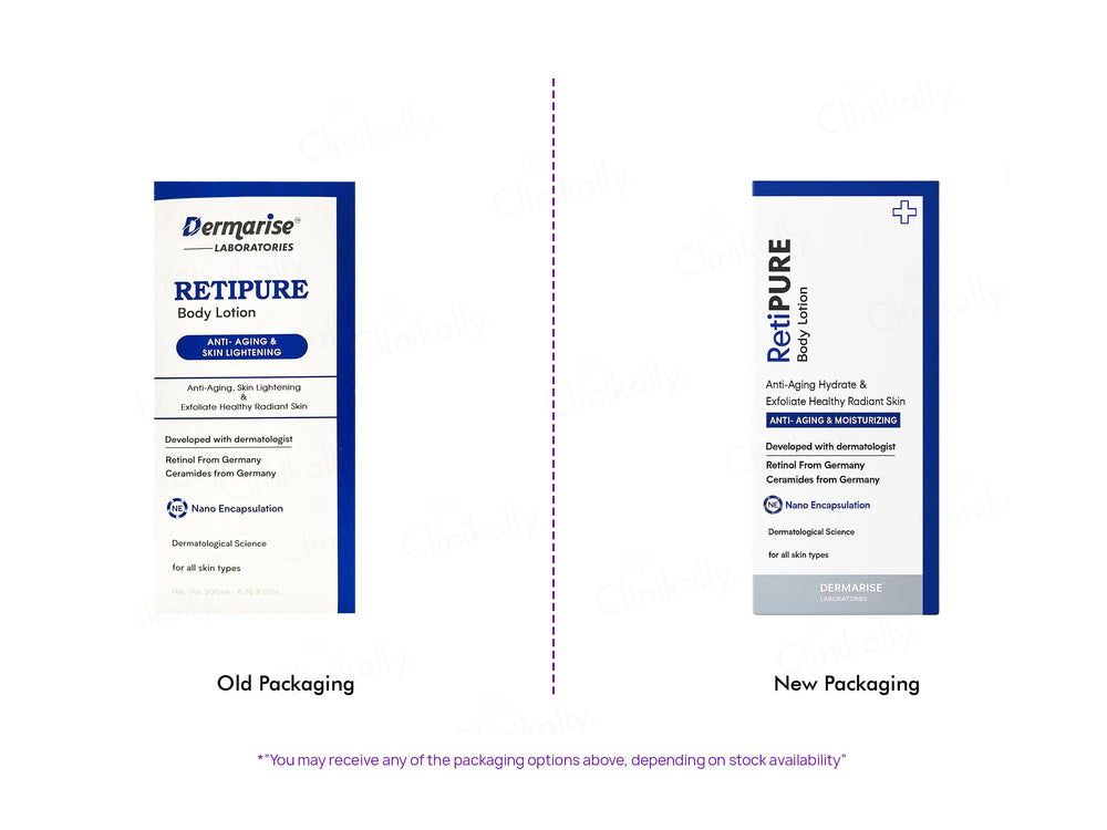 Retipure Anti-Aging & Skin Lightening Body Lotion