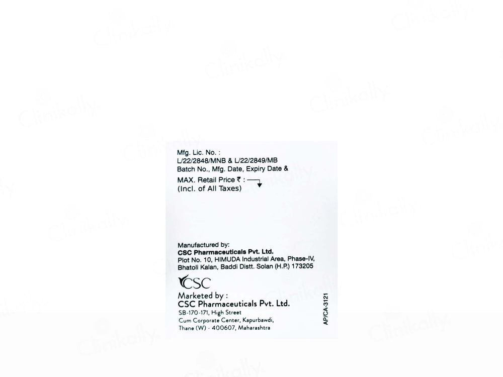 Retronox 2.5mg Hair Growth Tablet