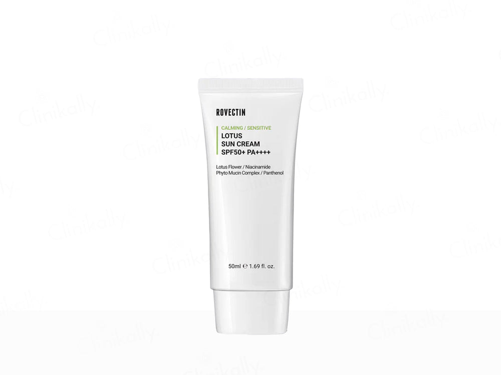 Rovectin Calming Lotus Sun Cream SPF 50+ PA++++