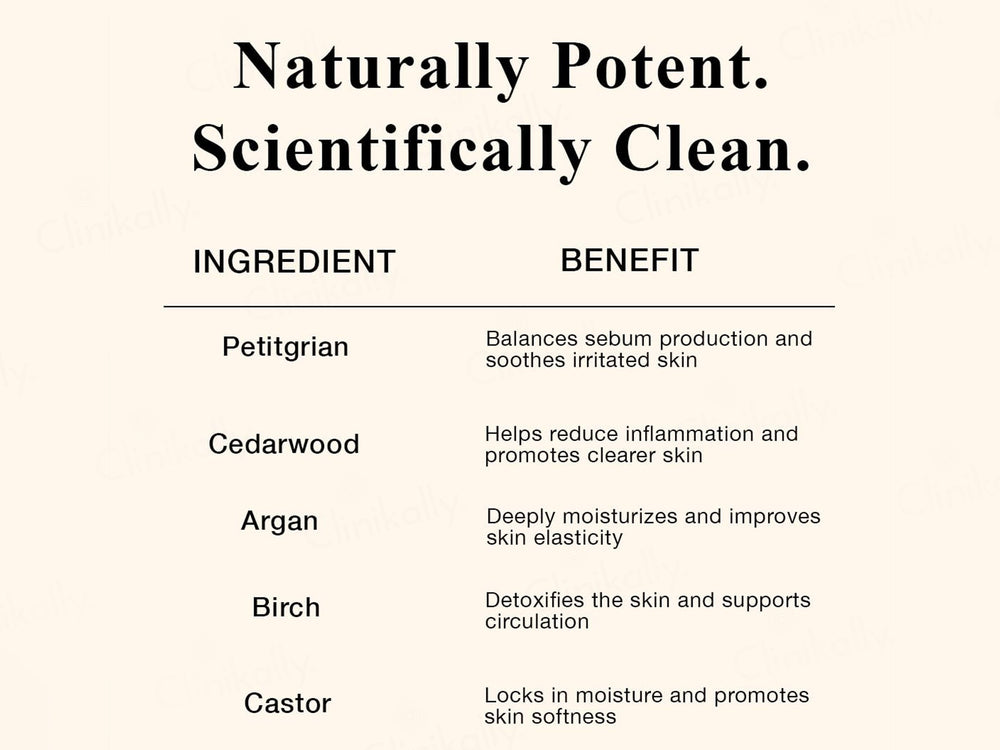 SKOG BO Cedarwood & Petitgrain Body Oil